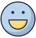 surprised, emoticons Vector Isolated Icon which can easily modify or edit