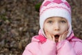 Surprised Girl! Royalty Free Stock Photo