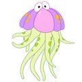 Surprised jellyfish