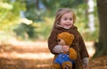 Surprised little girl Royalty Free Stock Photo