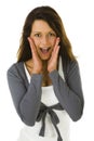 Surprised woman