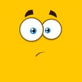 Surprisingly Cartoon Square Emoticons With Expression