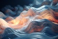 Surreal abstraction of temporal waves and