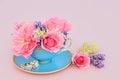 Surreal Adaptogen Flowers in Luxury Tea Cup