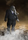 Surreal Business Sales, Businessman, Elephant