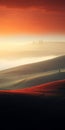 Surreal Cinematic Minimalistic Shot Inspired By Marcin Sobas