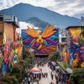 Surreal depiction of Bogota's hidden gems