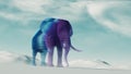 Surreal elephant