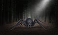 Surreal Evil Halloween Monster Spider