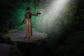 Surreal Plague Doctor, Nature, Forest
