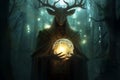 A surreal forest guardian Royalty Free Stock Photo