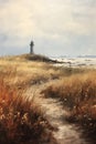 The Surreal Journey: A Lighthouse Hill Path to the Marshes and B