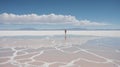 the surreal landscape of Bolivia\'s Salar de Uyuni, the world\'s largest salt flat