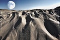 Surreal Moonscape Royalty Free Stock Photo