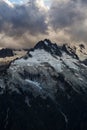 Surreal Mountain Landscape