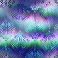 Surreal ombre blend digital pattern overlay swatch