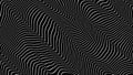 Surreal Op Art Wave Distortions Abstract Background