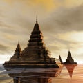 Surreal Pagoda