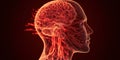 surreal representation of neuroplasticity showcasing brain activity and neural pathways