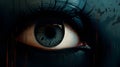 Surreal Representation Of A Perfect Eye Royalty Free Stock Photo