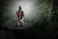 Surreal Robot Heart, Love, Kneeling