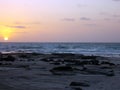 Surreal sunset at Cable Beach Royalty Free Stock Photo