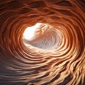 surreal wave pattern with distorted perspectives k uhd very de