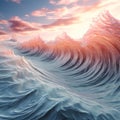 surreal wave pattern with dreamy and ethereal qualities k uhd v