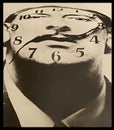 Surrealism Salvador Dali's Mustache Mona Lisa Philippe Halsman Miro Mobile Art Dali Beard Vintage Collectible Photograph