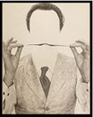 Surrealism Salvador Dali's Mustache Philippe Halsman Miro Mobile Art Dali Beard Vintage Collectible Photograph humorous