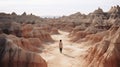 Surrealist Badlands: Exploring Thailand\'s White Sand Desert