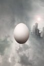 Surrealist egg