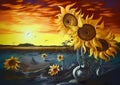 Surrealist journey.Abstract visual representation in the style of Salvador Dali.It creates a surprising,