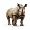 Surrealistic White Rhino In Ultra Hd - Contest Winning Photo