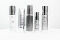 Surrey, BC / Canada - 07/16/19: Collection of high end skincare brand SkinMedica products. Shows HA5 hyaluronic acid formula, Royalty Free Stock Photo