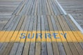 Surrey lane on the boardwalk