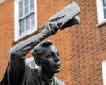 The Surrey Scholar Statue in Guildford, Surrey Royalty Free Stock Photo