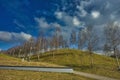 The surroundings and Zentrum Paul Klee, Art Museum, Bern Royalty Free Stock Photo