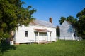 Preserved Slave Cabin At Bacon`s Castle in Surry, VA Royalty Free Stock Photo