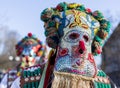Surva mask costume festival Royalty Free Stock Photo
