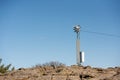 Surveilance cameras on a pylon