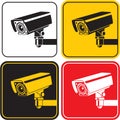 Surveillance camera Royalty Free Stock Photo