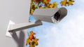 Surveillance Camera In The Daytime