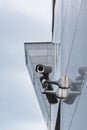 Surveillance Cameras Royalty Free Stock Photo