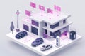 Surveillance cameras in smart home systems utilize protective antennae and device interplay for enhanced remote monitoring and con