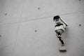 Surveillance Security Camera with concrete wall Royalty Free Stock Photo