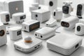 Surveillance security hazard alerts technology connection video technology smart water detection image system.