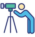 Survey Isolated Vector Icon which can easily modify or edit Royalty Free Stock Photo