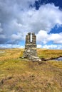 Survey post on Tarn Crag