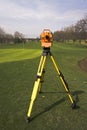 Surveying the Golf Course Royalty Free Stock Photo